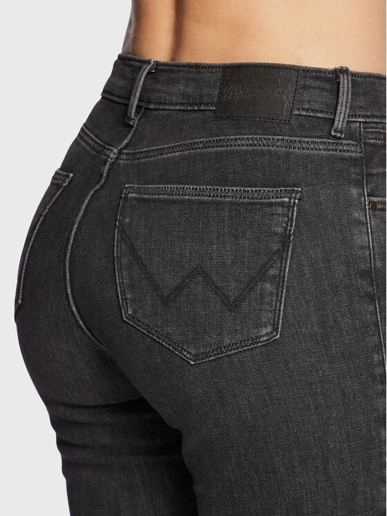 Wrangler Wrangler Jeansy Body Bespoke 112319180 112319180 Czarny Slim Fit