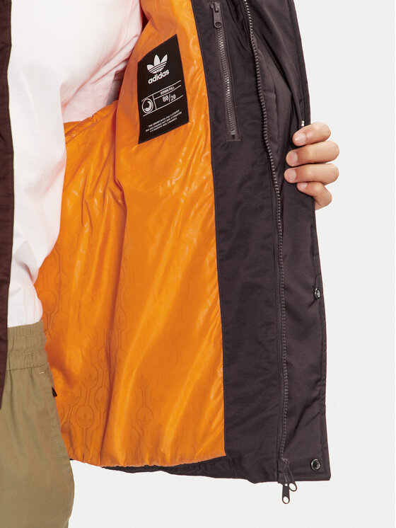 adidas adidas Pūkinė striukė 70's Premium JL9556 Ruda Regular Fit