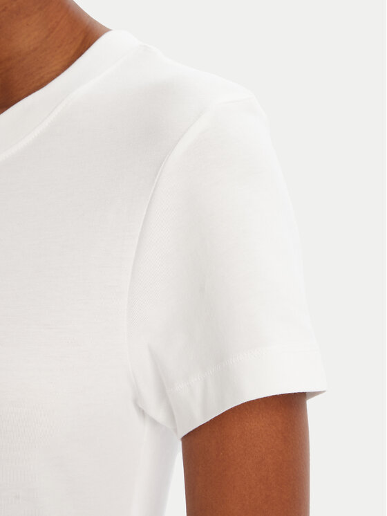 Calvin Klein Jeans Calvin Klein Jeans Póló Monologo J20J223563 Fehér Slim Fit