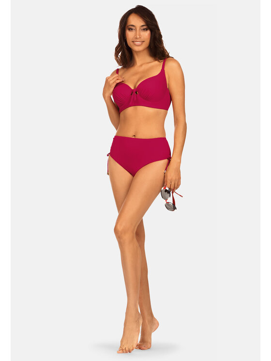 Feba Feba Dół od bikini FD90 Czerwony