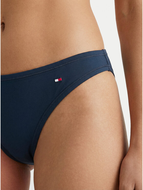 Tommy Hilfiger Tommy Hilfiger Stringi UW0UW06046 Granatowy