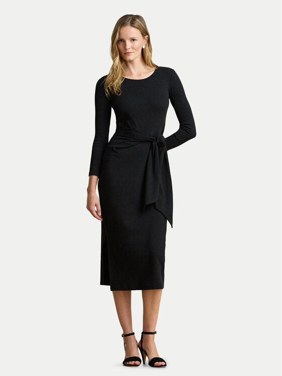LAUREN RALPH LAUREN Rochie de zi 200973598004 Negru Regular Fit