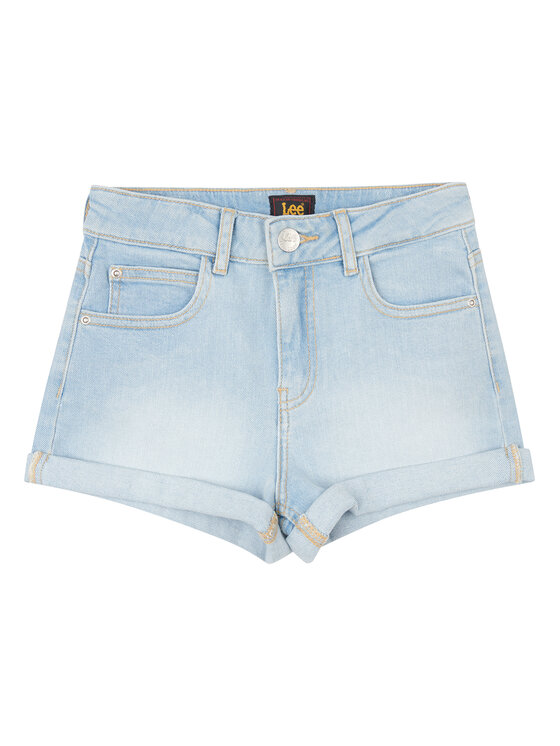 Lee Lee Džínsové šortky Carol LEG5067 Modrá Regular Fit
