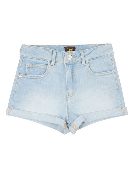 Lee Lee Szorty jeansowe Carol LEG5067 Niebieski Regular Fit