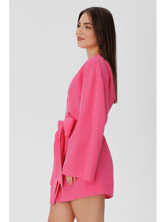 LAURELLA LAURELLA Každodenní šaty 4SS023 Růžová Regular Fit