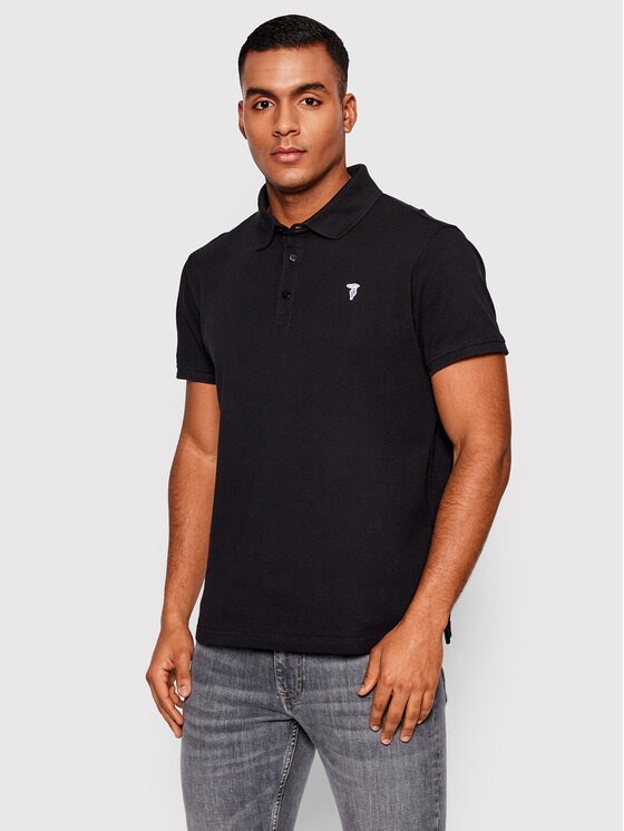 Trussardi Trussardi Polo Piquet 52T00597 Crna Regular Fit