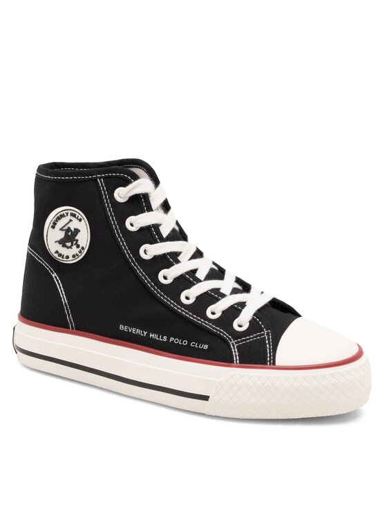 Beverly Hills Polo Club Beverly Hills Polo Club Sneakers aus Stoff WP40-OG-31-3 Schwarz