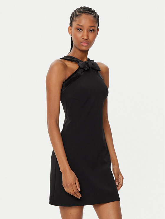 Kontatto Kontatto Coctailkleid AI2025 Schwarz Regular Fit