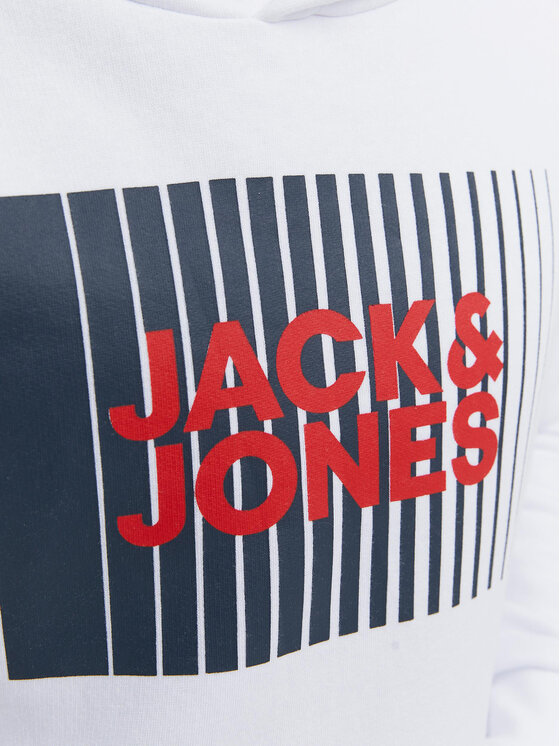 Jack&Jones Junior Jack&Jones Junior Majica dugih rukava 12237459 Bijela Regular Fit