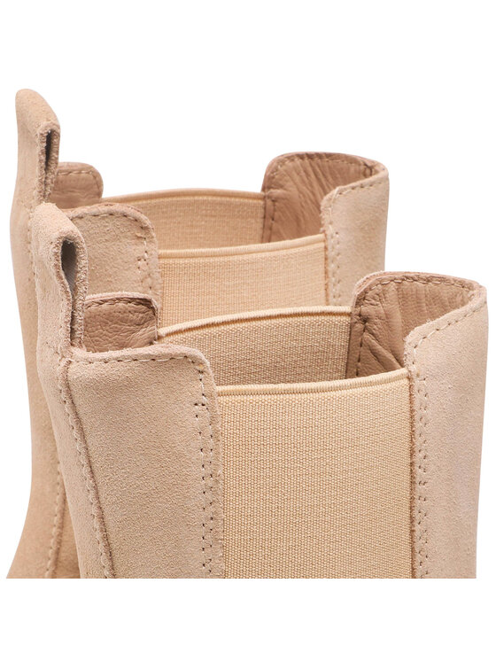 Badura Badura Klassische Stiefeletten RST-LONDRA-01 Beige