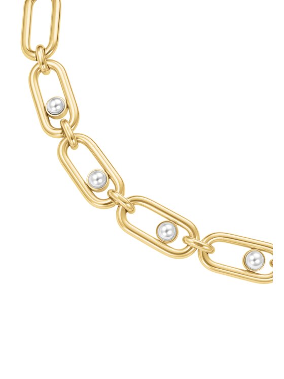 Rosefield Rosefield Naszyjnik MODERN PEARL Złoty
