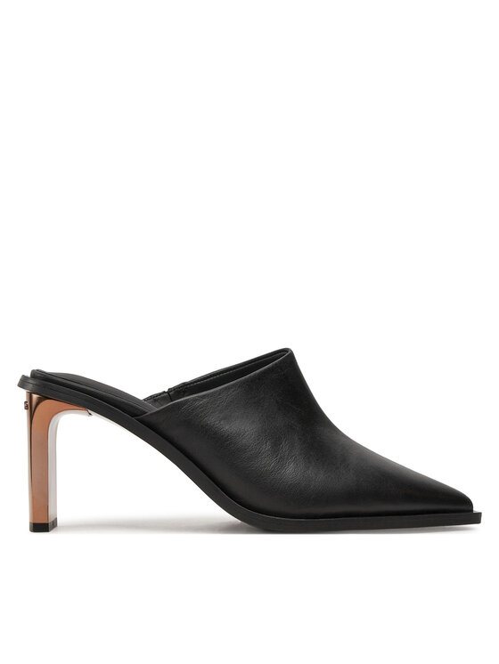 Calvin Klein Iešļūcenes Heel Mule Pump 70 LT HW0HW02091 Melns