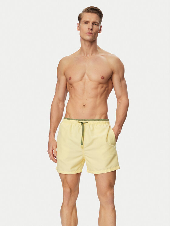 Ysabel Mora Ysabel Mora Плувни шорти 90417 Светложълт Regular Fit