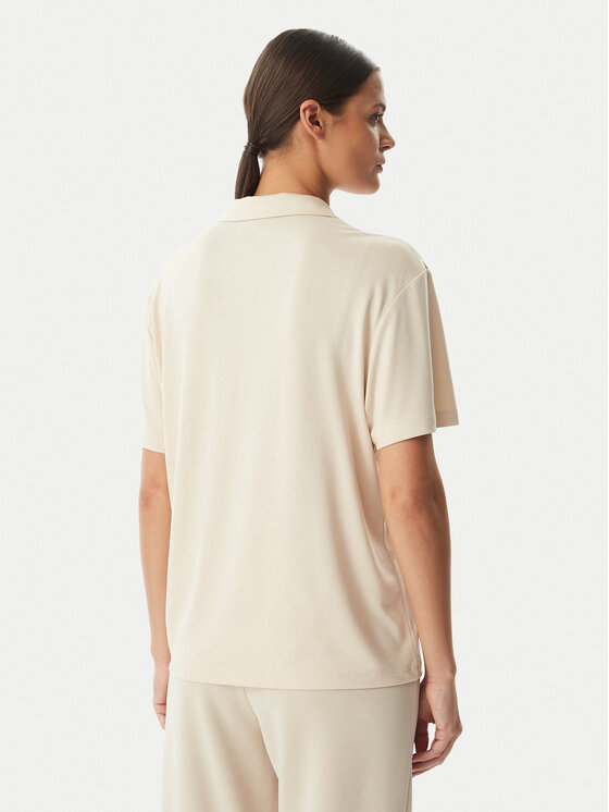 EA7 Emporio Armani EA7 Emporio Armani Polo 7W001462 AF13919 U1088 Beżowy Regular Fit