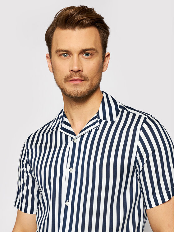 Only & Sons Only & Sons Košile Wayne 22013267 Tmavomodrá Regular Fit