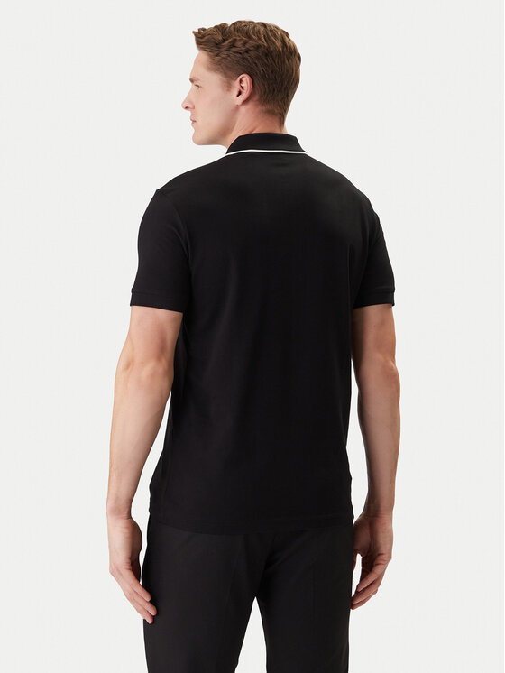 BOSS BOSS Polo 50555698 Czarny Regular Fit