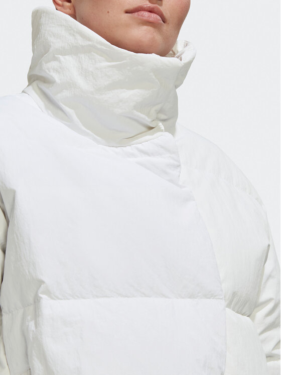 adidas adidas Giubbotto piumino Big Baffle HN9935 Bianco Loose Fit