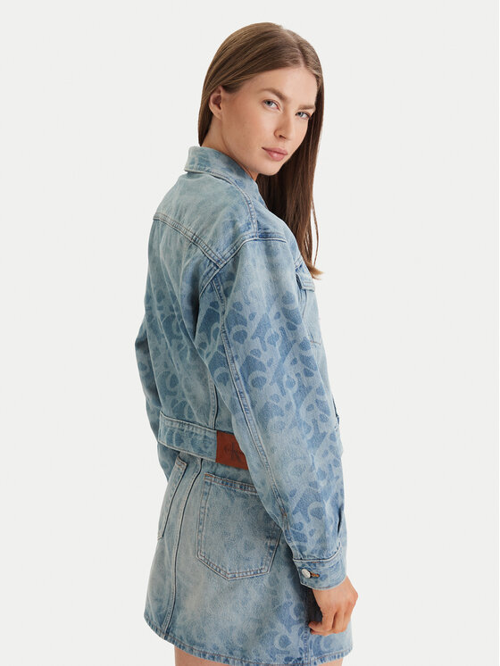 Calvin Klein Jeans Calvin Klein Jeans Džinsa jaka LV047F677G Zils Regular Fit