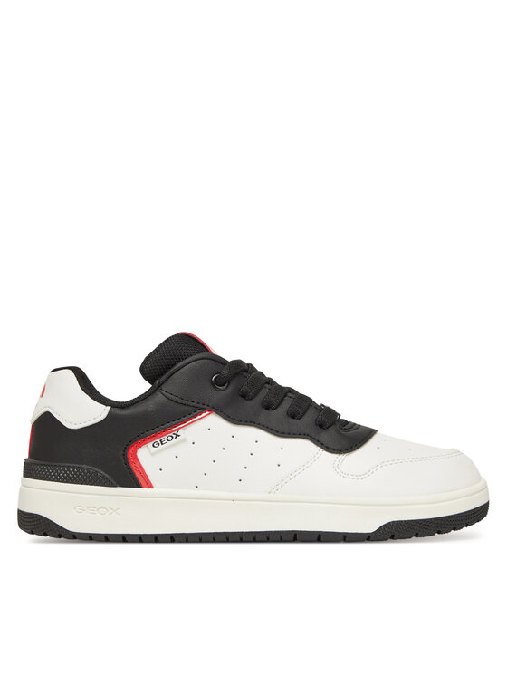 Sneakers Geox J Washiba J55LQC 5450 C0404 D Alb