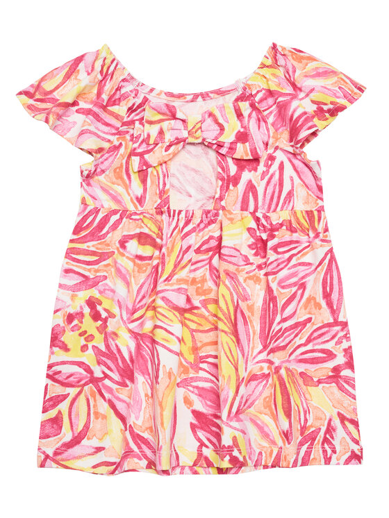 United Colors Of Benetton United Colors Of Benetton Poletna obleka 34VAGV010 Roza Relaxed Fit