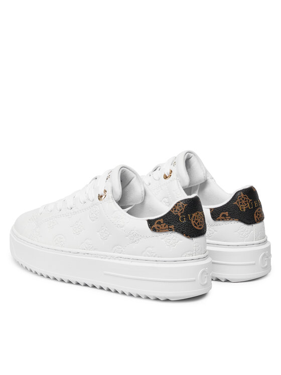Guess Guess Sneakersy Denesa4 FLPDS4 FAL12 Bílá