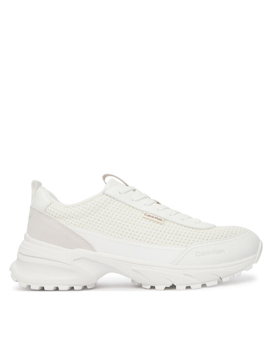 Calvin Klein Calvin Klein Sneakersy Hike Runner Laceup Mesh HM0HM02240 Bílá