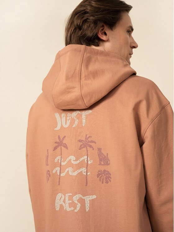 Outhorn Outhorn Sweatshirt OTHSS23TSWSM329 Orange Regular Fit