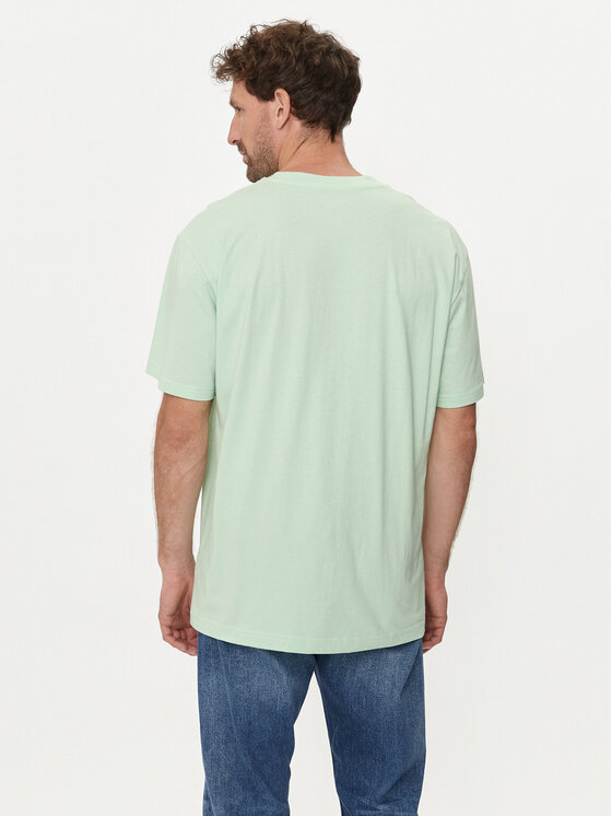 Gap Gap T-Shirt 627101-00 Zielony Regular Fit