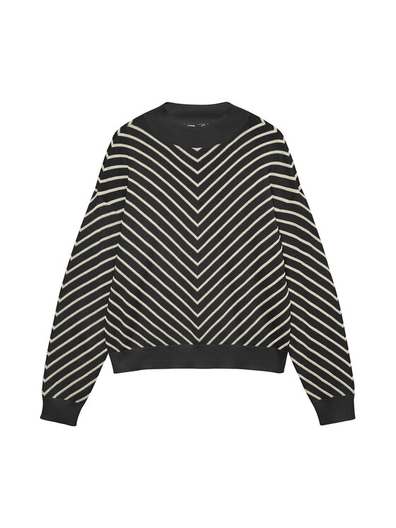 Vero Moda Vero Moda Sveter Capricorn 10331893 Čierna Regular Fit