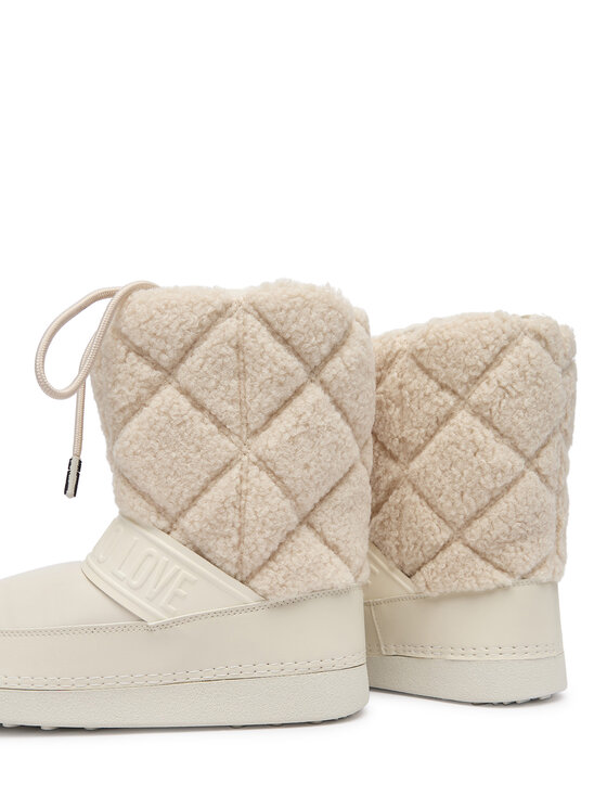 LOVE MOSCHINO LOVE MOSCHINO Cizme de zăpadă JA24422G0NISJ12B Écru