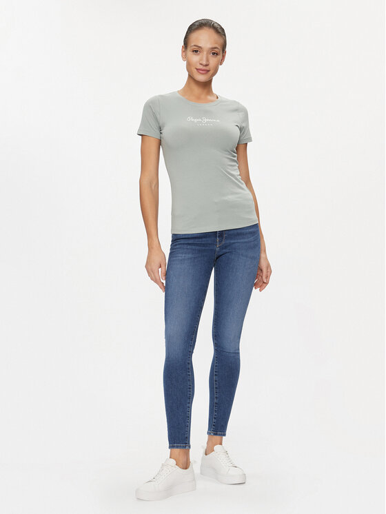 Pepe Jeans Pepe Jeans Traperice PL204584 Plava Skinny Fit
