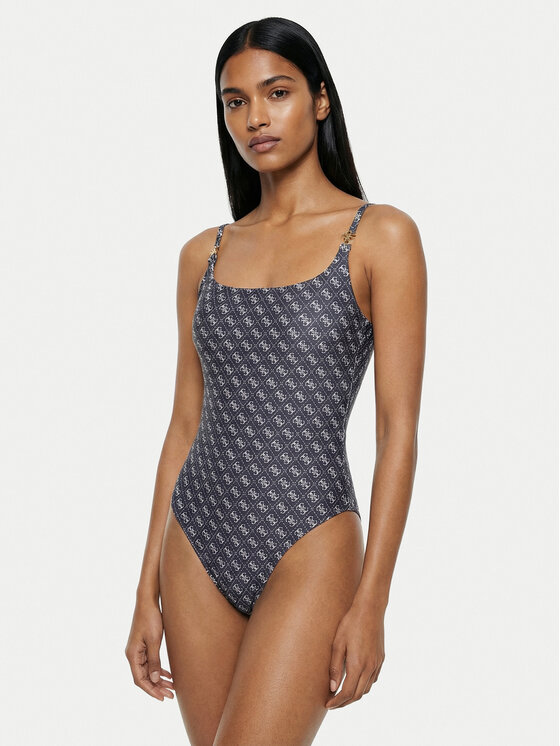 Guess Costum de baie E6GJ47 KCBJ0 Bleumarin
