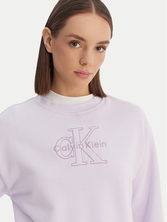 Calvin Klein Jeans Calvin Klein Jeans Džemperis ar kapuci LV047F204G Rozā Regular Fit