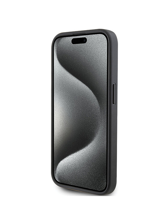 KARL LAGERFELD KARL LAGERFELD Etui na telefon iPhone 15 Pro Czarny