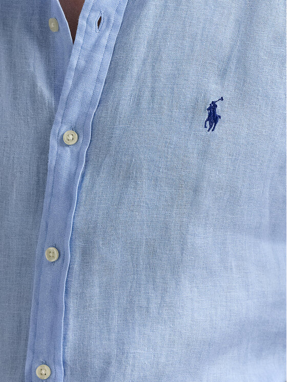 Polo Ralph Lauren Polo Ralph Lauren Cămașă 710968915008 Albastru celest Slim Fit