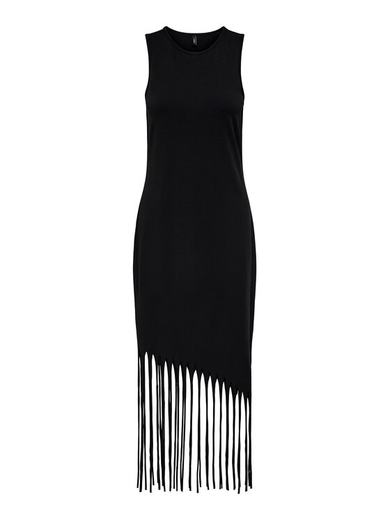 ONLY ONLY Každodenné šaty Zinna 15325497 Čierna Regular Fit