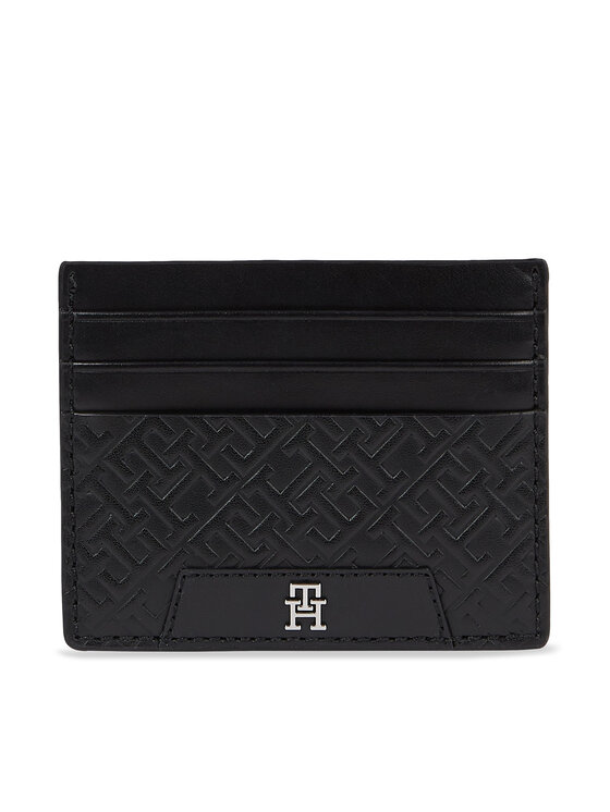 Tommy Hilfiger Kreditkartenetui Th Monogram Leather Cc Holder  