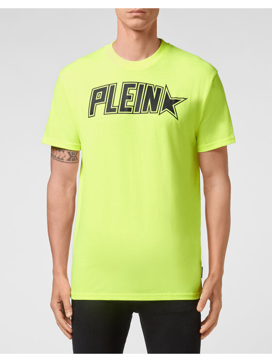 PHILIPP PLEIN PHILIPP PLEIN T-shirt 3903 Giallo Regular Fit