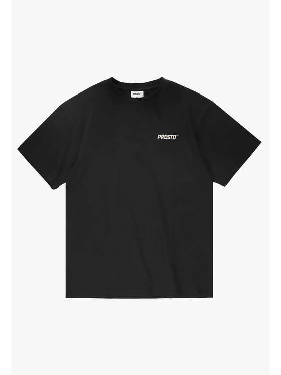 PROSTO. PROSTO. T-Shirt Wear The Street KL261MTEE1182 Czarny Oversize