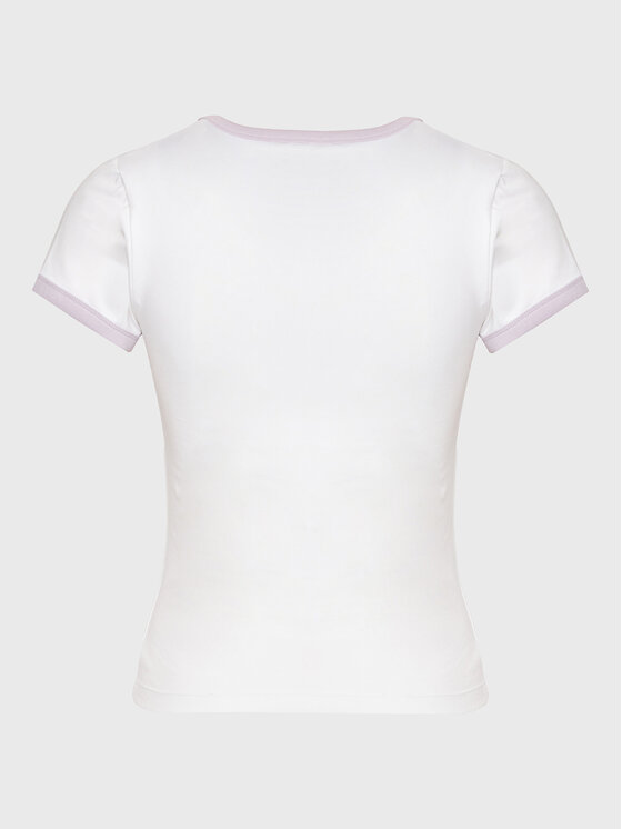 Juicy Couture Juicy Couture Majica Cherry JCWCT123306 Bela Slim Fit