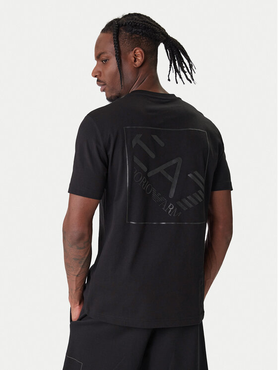 EA7 Emporio Armani EA7 Emporio Armani T-shirt 7M001487 AF17789 UC001 Crna Regular Fit