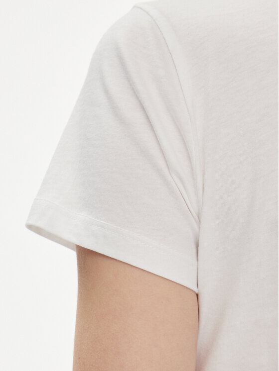 Liu Jo Liu Jo T-krekls MA4340 JS923 Balts Regular Fit
