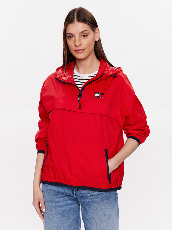 Tommy Jeans Tommy Jeans Anorak Chicago DW0DW15333 Rot Regular Fit