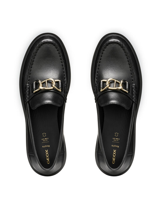 Geox Geox Loaferice D Spherica Ec1 B D66DKG 43 C9999 Crna