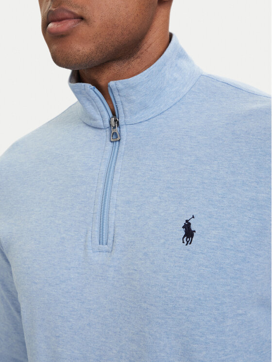 Polo Ralph Lauren Polo Ralph Lauren Mikina 710812963005 Svetlo modrá Regular Fit