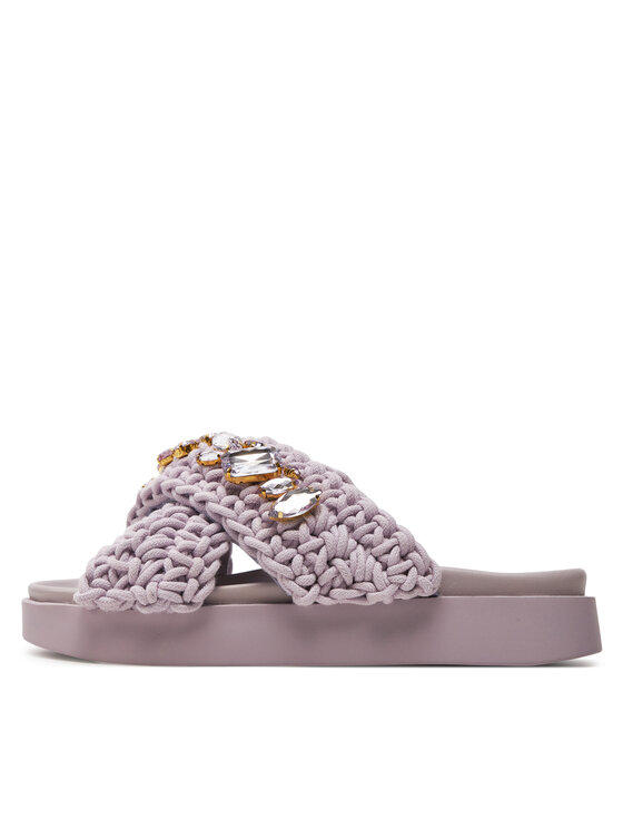 Inuikii Inuikii Ciabatte Woven Stones 70104-106 Viola