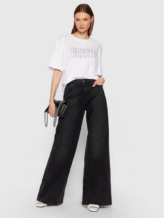 T-shirt Aster Tee RT443 Bianco Loose Fit