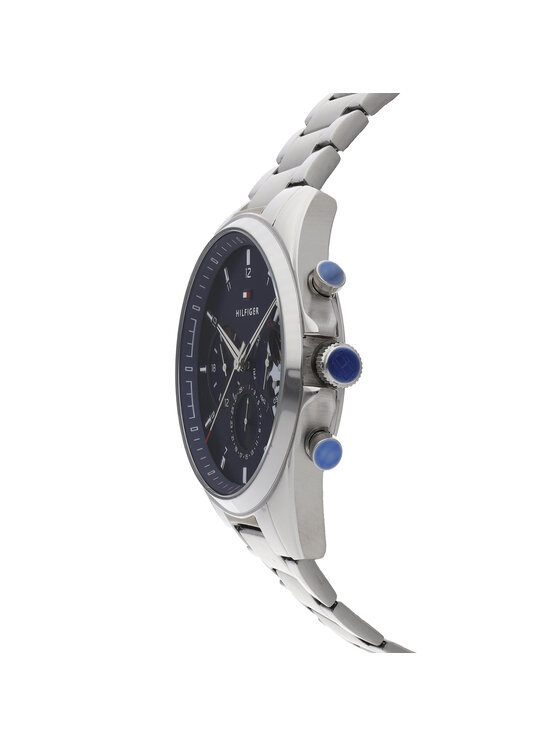 Tommy Hilfiger Tommy Hilfiger Zegarek Baker 1710448 Srebrny
