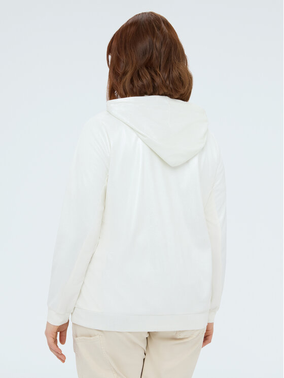 Fiorella Rubino Fiorella Rubino Felpa G833L008908N011 Bianco A-Line Fit