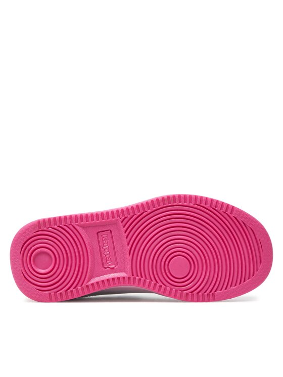 Kappa Kappa Sneakersy Logo Malone Ev Kid 36185LW Biały